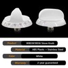 GYOFFULL WB03K10036 Thermostat Stove Knob White Replacement Part Control Compatible