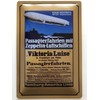 Tin Sign 20 x 30 cm Curved Zeppelin Airship Decorative