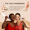 Large Flat Top Kabuki Foundation Makeup Brush by Keshima, 1.6"