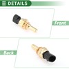 Motoforti Engine Coolant Temperature Sensor No.19236568 Water Temperature Sensor for