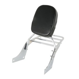 XFMT Backrest Detachable Sissy Bar W/Luggage Rack Backrest Compatible with Honda Shadow SABRE VT1100 ACE VT1100 All Years
