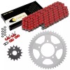 Suzuki Red O-Ring Drive Chain & Sprockets Kit for Suzuki
