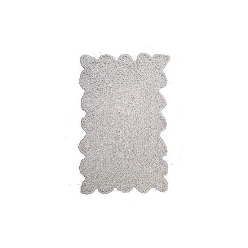 Supplied by Maple Textiles Crochet Cotton Chair Back (antimacassars) in