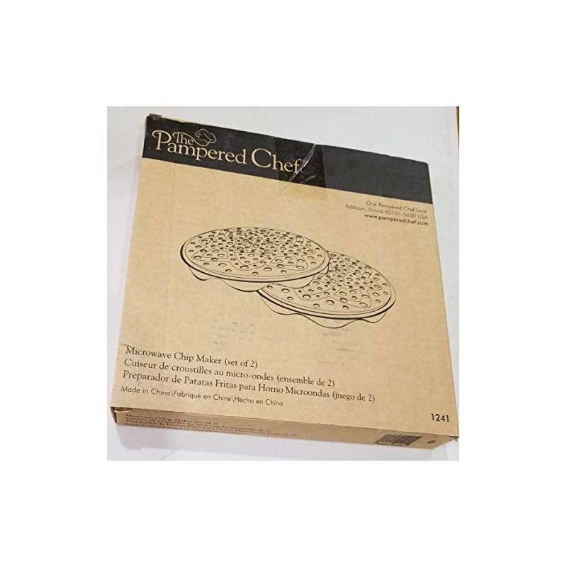 Pampered Chef Microwave Chip Maker Set