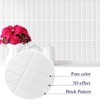 GRIPRO Peel and Stick Wall Tile 10"x10" 3D Adhesive Backsplash