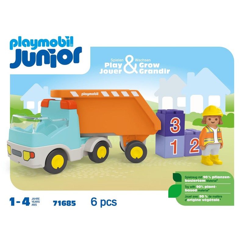 PLAYMOBIL Junior: Dump Truck