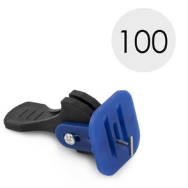 MidGard Reusable Levelling System Tile Laying Aid Levelling Set for Wall and Floor Tiles for Joint Widths 1.5-8 mm with Lever Mechanism Pack of 100 Blue (3-8 mm)