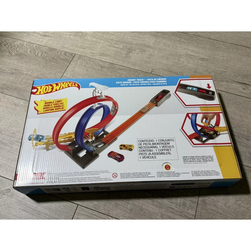 Hot Wheels Action Energy Track Set Toy Play set New