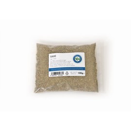 Entirely Ingredients - Chopped Dried Sage 100g - Food Grade - Premium Quality