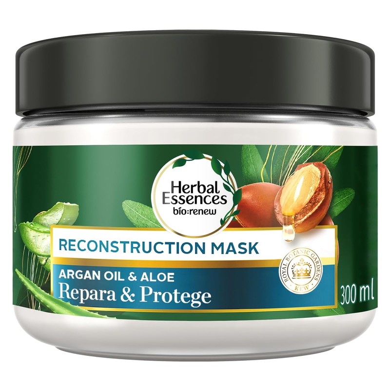 Herbal Essences Mascarilla Intensiva Aceite de Argán y Aloe 300