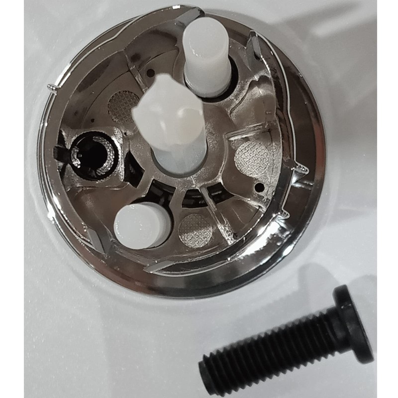VHEUHZ Double Flush Double Button Croissant Multicolour Compatible with WC