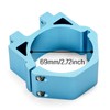 69mm Diameter Aluminum CNC Spindle Holder Spindle Mount for 3018-PRO/4040-PRO/4040-Reno/3018-PROver