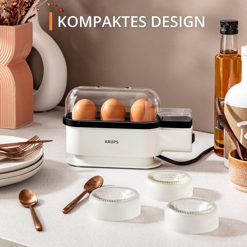Krups Ovomat Trio EG234115 Egg Boiler for up to 3