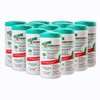 Monk Disinfectant Wipes, Large Lemon Breeze Fresh Scented Disinfectant Wipes,