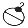 SSWBasics Black Scarf Hanger - Pack of 50