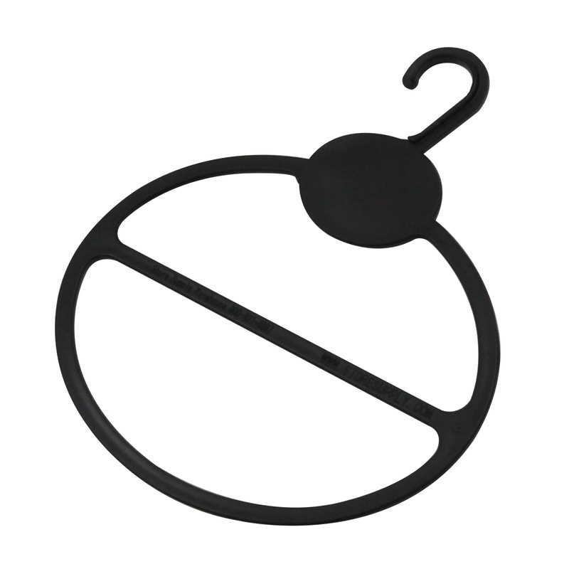 SSWBasics Black Scarf Hanger - Pack of 50