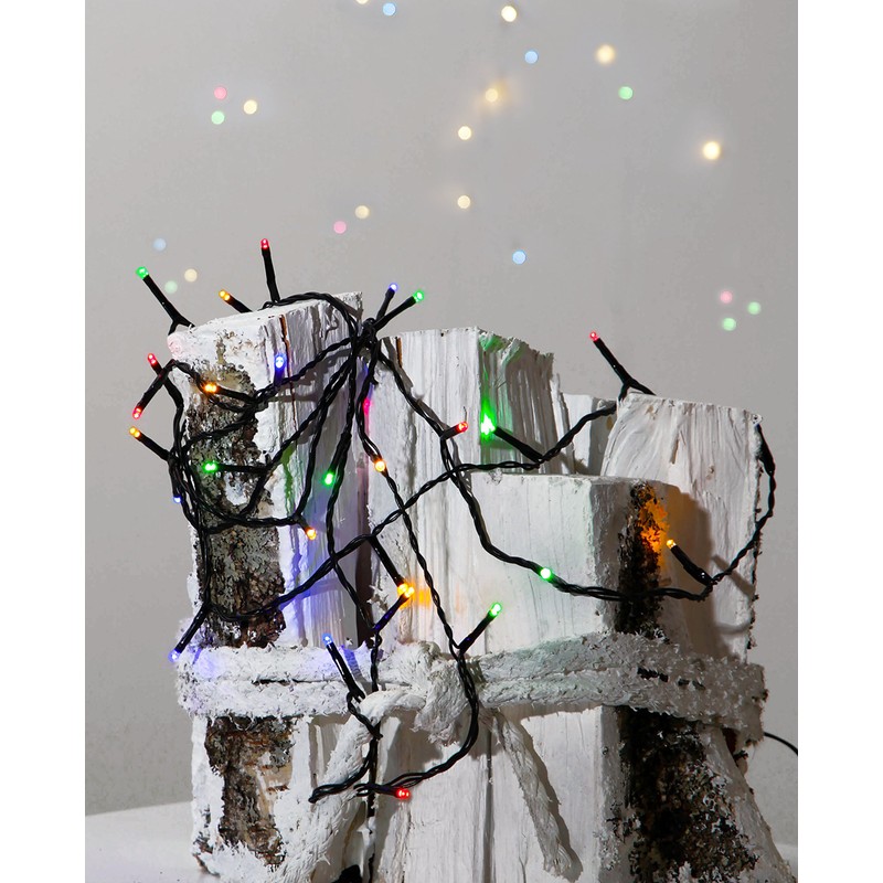 Best Season Micro Plastic LED Chain Light, Multi