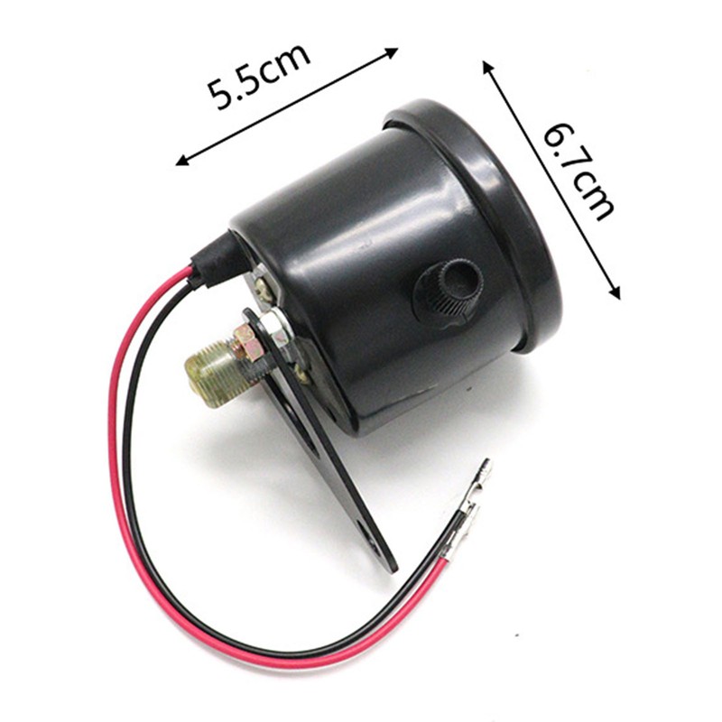 Universal Motorcycle Speedometer 12V 0 to 140KM/h Retro Odometer Modification