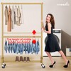 MISSLO Gold Clothing Racks for Hanging Clothes Heavy Duty Clothes