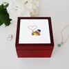 CafePress Clown Heart Caption Memory Keepsake Jewelry Box, 5"x5"x3.75"
