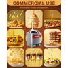 WantJoin Nacho Cheese Dispenser with Pump - 2.2Qt Nacho Cheese