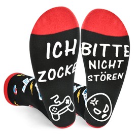 LXONTSG Men's Funny Football Socks, Socks Football Funny Gifts, Funny Football Socks, Funny Football Socks, Funny Please Do Not Disturb I Look Football Socks, Funny Football Socks, c