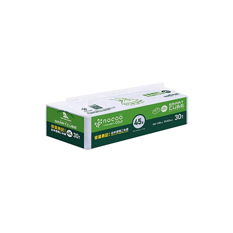 Nippon Sani Pack Nocoo Trash Bags, 1.6 gal (45 L),