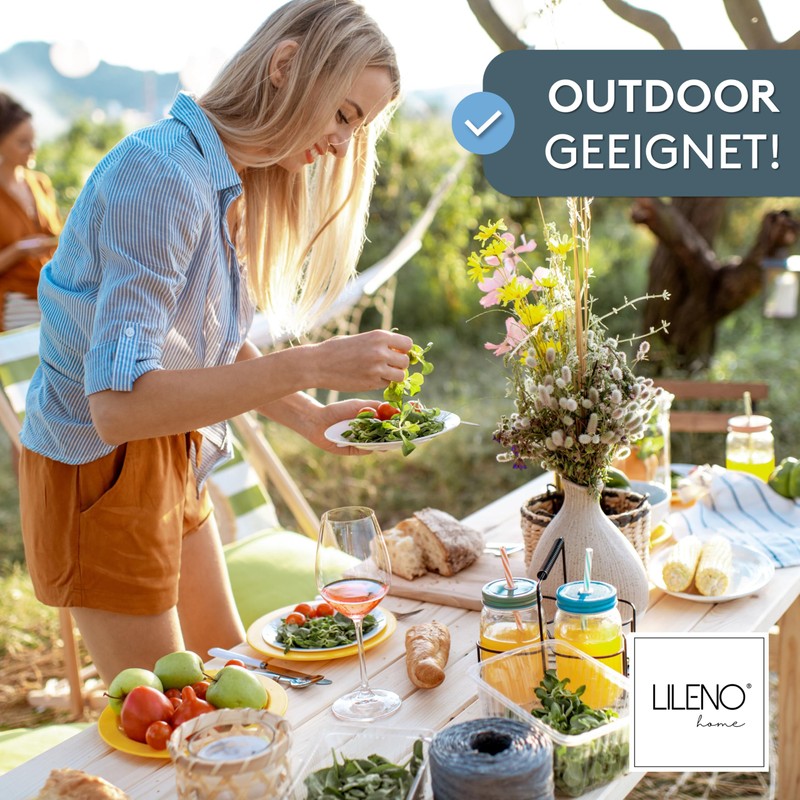 Lileno Home Washable Tablecloth