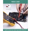 BOCEUC Multimeter Leads Kit with Heavy Duty Alligator Clips and