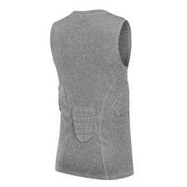 TUOY Youth Padded Compression Shirts Chest Rib Protector for Football Paintball Baseball