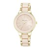 Anne Klein Dress Watch AK/1412BMGB Light Pink/Gold one Size