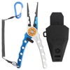 Miruchertter Fishing Pliers Saltwater Resistant Fishing Gear Aluminum Fishing Pliers