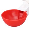 12 Sets Chicken Watering Cup with Tee Connector Automatic Feeding