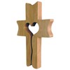 Kaltner Präsente Gift Idea - Wall Cross Real Beech Wood