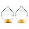 Fratelli Guzzini Spa Feeling Salt and Pepper, Clear Amber