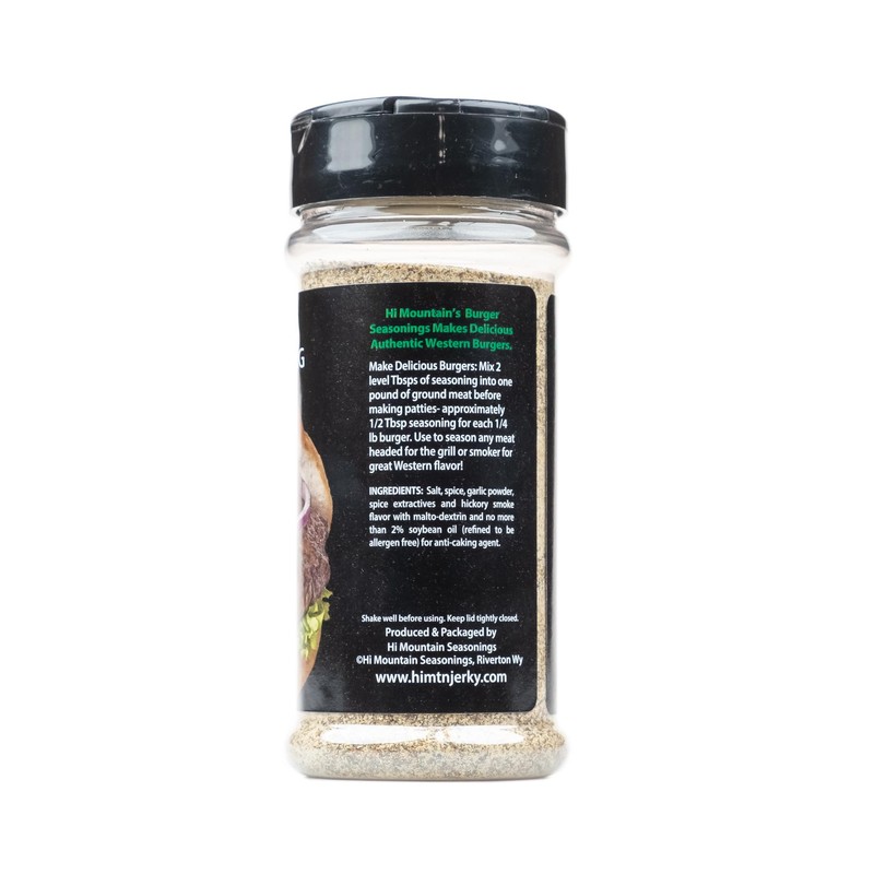 Hi Mountain | Gourmet Burger Seasoning | HICKORY BLEND |
