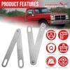 AUTOVIC Truck Tailgate Strap Hinges for 1972-1993 Dodge Ram W150
