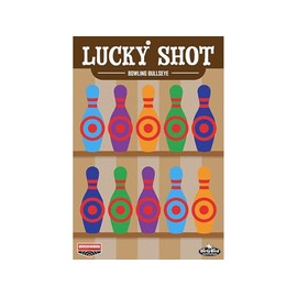 Birchwood Casey Dirty Bird 12" X 18" Lucky Shot Bowling PINS​​ / 6 Sheets