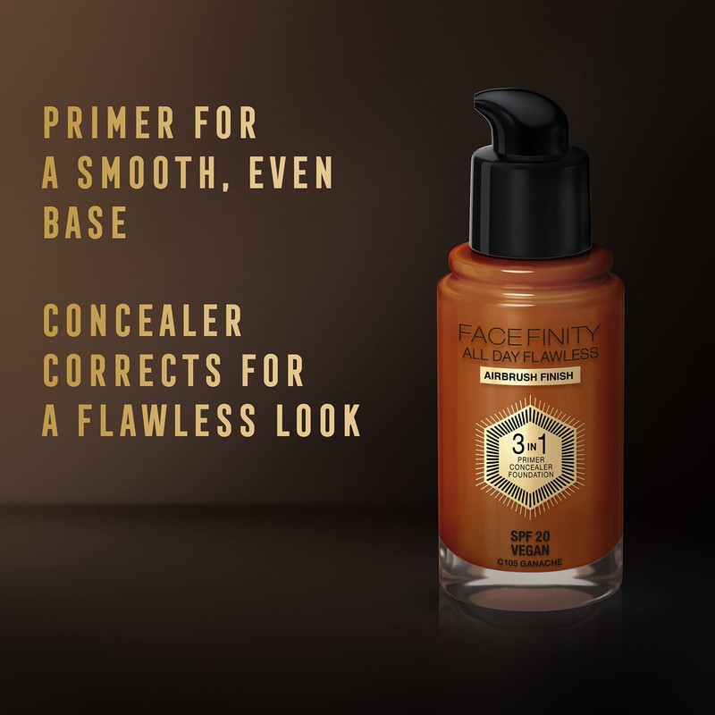 Max Factor Facefinity 3-in-1 All Day Flawless Foundation SPF 20