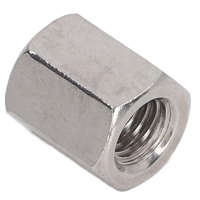 20 Pcs Hex Coupling Nut M8x1.25 L15mm 304 Stainless Steel