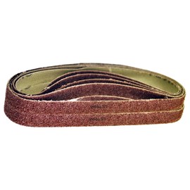 Dapetz ® Sanding Belt 10x330mm, 60 Grit for Grinding, Sharpening, Derusting, Precise Sanding on Metal and Wood, Compatible with Makita, Bosch, Dewalt Belt Sanders 10pcs