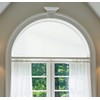 Autotech Park Precut Arched Window Film, White Color, Self Static