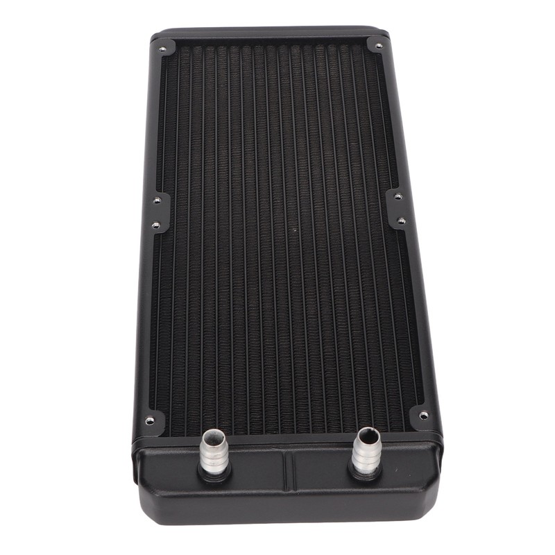 Water Cooling Radiator Frosted 18 Pipes Metal Heat Exchanger Radiator