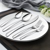 Heavy Duty Silverware Set, HaWare 65 Pieces Stainless Steel Flatware