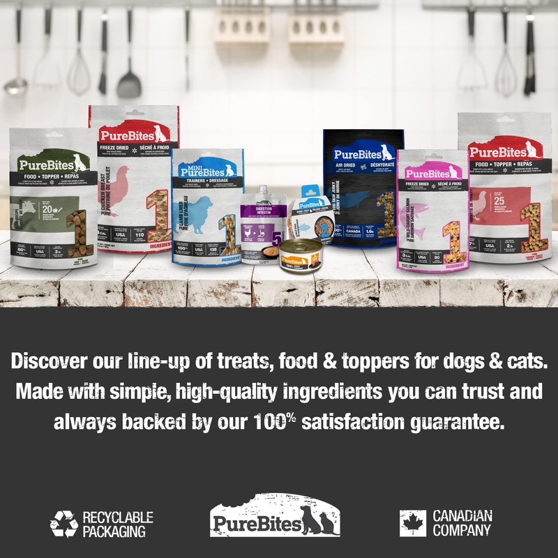 PureBites PureBites Duck Freeze Dried Dog Treats, 1 Ingredient, Made