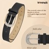 VONMELLI Women Leather Belt for Pants Jeans Dresses Ladies Belts