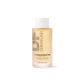 DERMAFLASH Botanical KetoAcid Toner for Face, Non-Irritating, Hydrating Daily Facial Exfoliator, 100ml