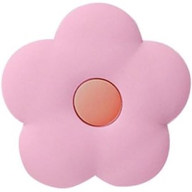Pink Daisy Flower Phone Grip Holder, Collapsible Expandable Silicone Phone Grip, Cute 2D Phone Back Holder Grip, Cell Phone Grips, Cell Phone Grip for Smartphone Tablet Cell Phone Accessories Grip