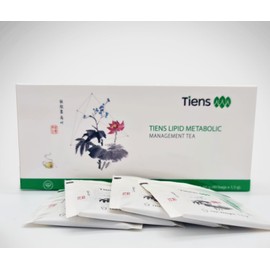 Tiens Lipid Metabolic Management Tea, 30 Bags Herbal Infusion, 1.5 g Each