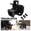 Tow Towing Trailer Hitch Receiver Black for Land Rover LR3